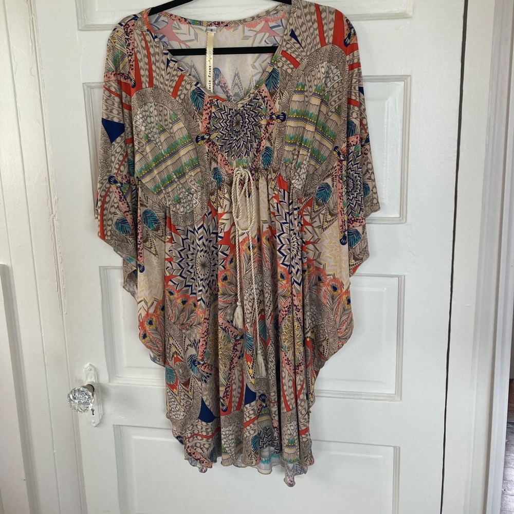 Unique kimono style dress size small